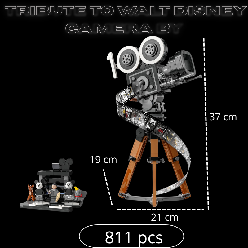 Hommage à Walt Disney Camera par (811 piéces)