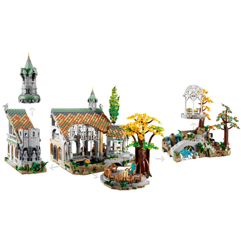 Le Seigneur des Anneaux : Fondcombe (6 157 pièces)