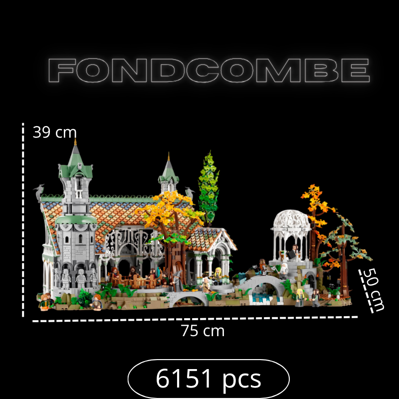 Le Seigneur des Anneaux : Fondcombe (6 157 pièces)