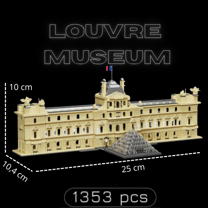 Musée du Louvre (1353 pièces)