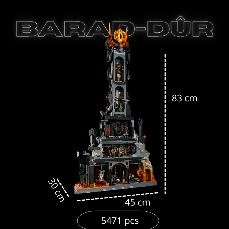 Le Seigneur des Anneaux : Barad-dûr (5471 pièces)