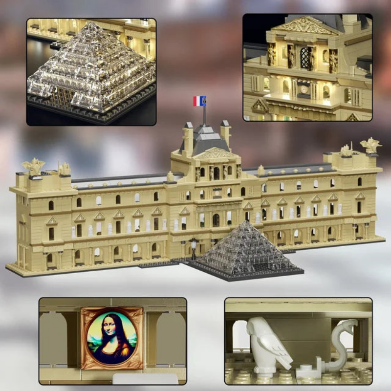 Musée du Louvre (1353 pièces)