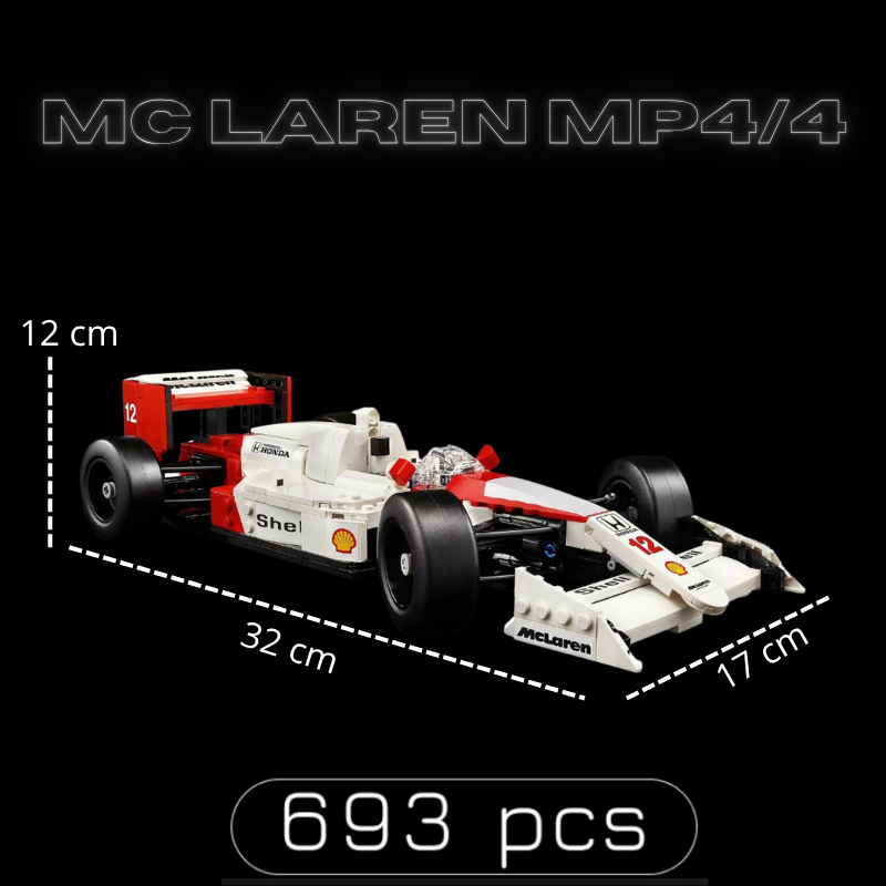 McLaren MP4/4 (693 pièces)