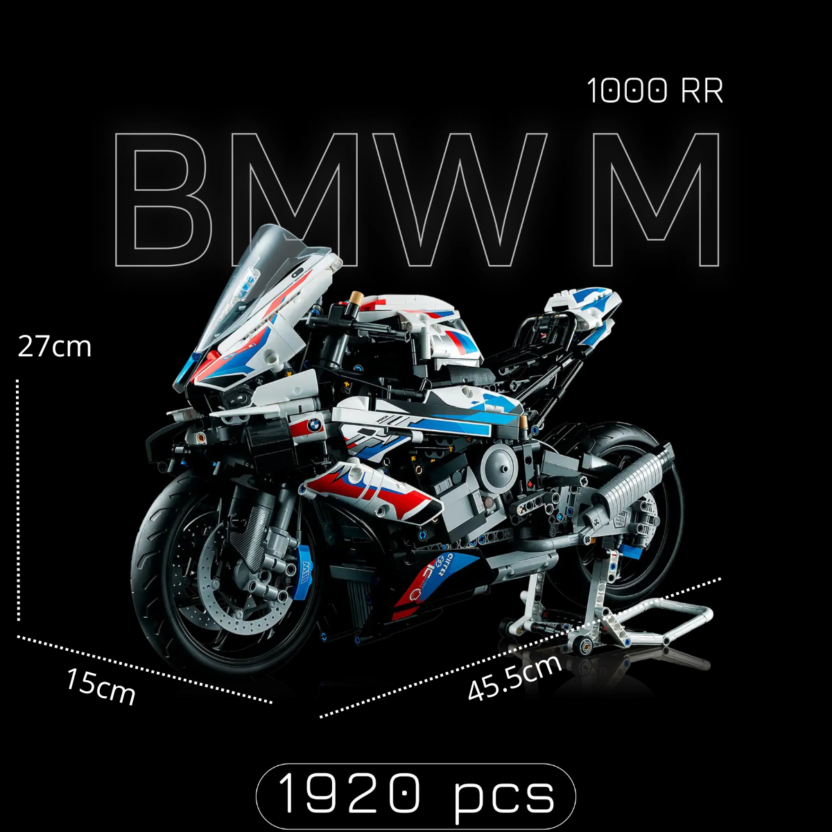 Achetez-les ensemble ! Nos trois modèles les plus vendus réunis en un seul pack : 🏍️ BMW S1000RR 🏎️ Mercedes-AMG W14 🚗 Porsche 911 RSR