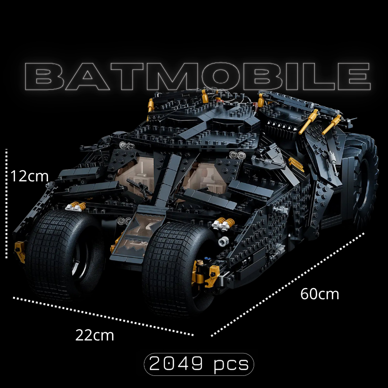 Batmobile (2 049 pièces)