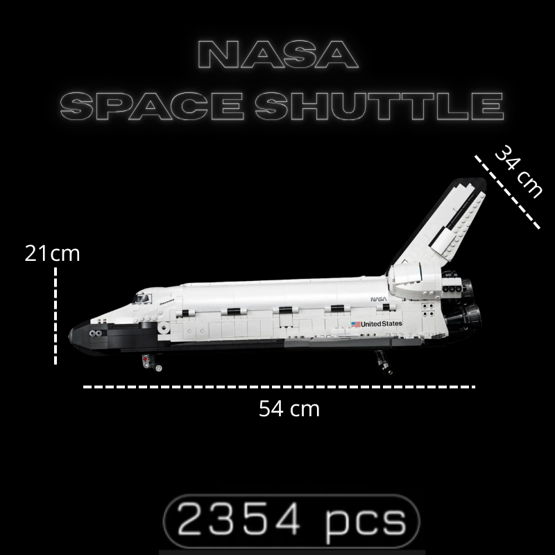 Navette spatiale de la NASA (2354 pièces)