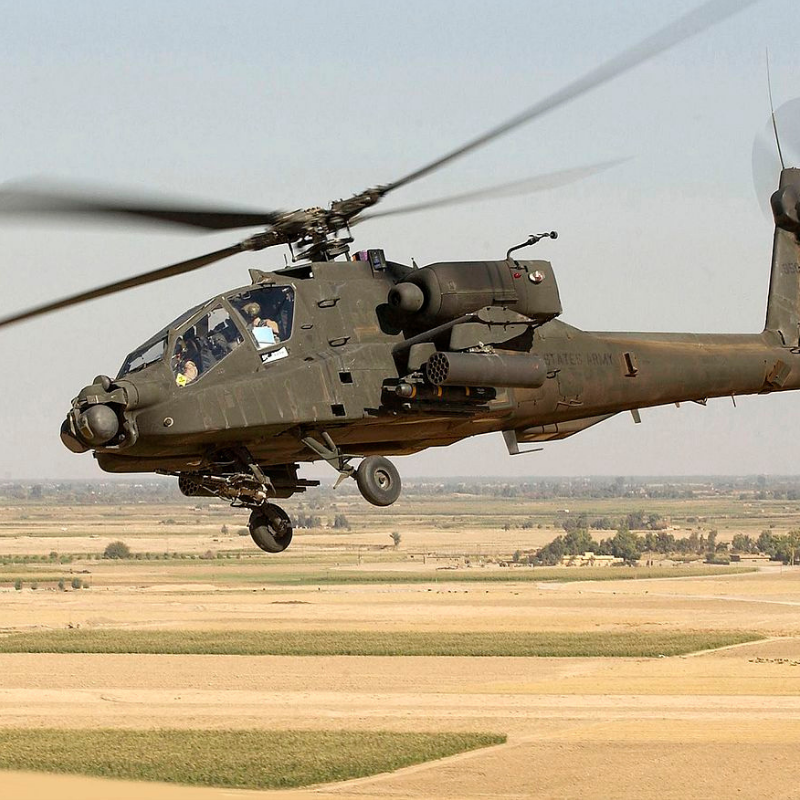 Hélicoptère Boling AH-64 Apache (706 pièces)