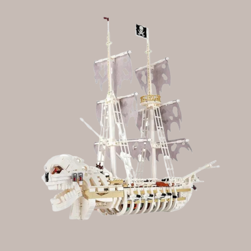 Navire squelette fantôme (1592 pièces)