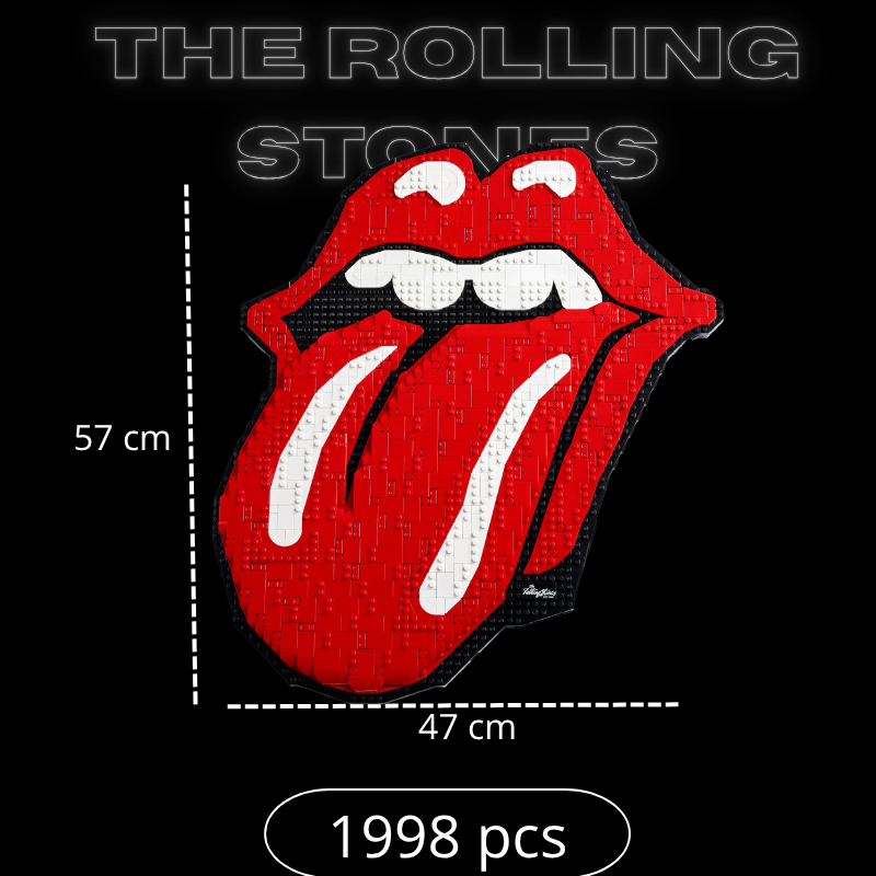 Tableau – The Rolling Stones (1 998 pièces)