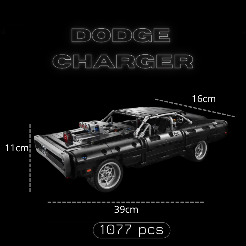 Dodge Charger (1077 pièces)