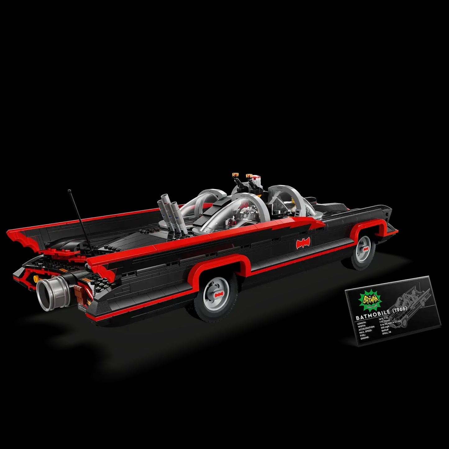 Batmobile (1822 pièces)
