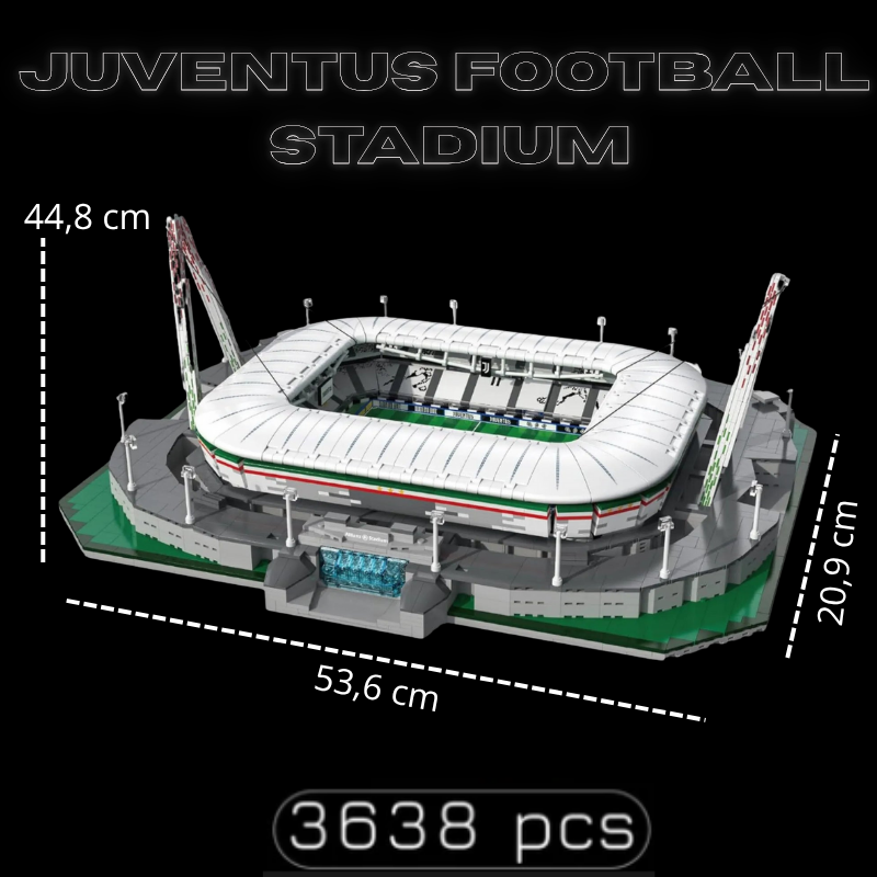 Stade de football de la Juventus (3638 pièces)