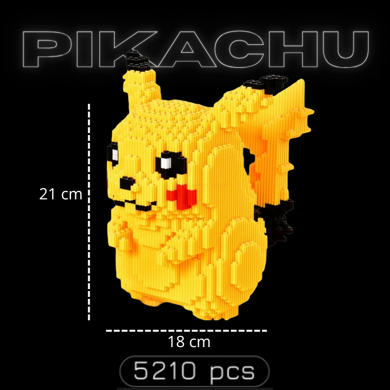 Pikachu (5210 pièces)