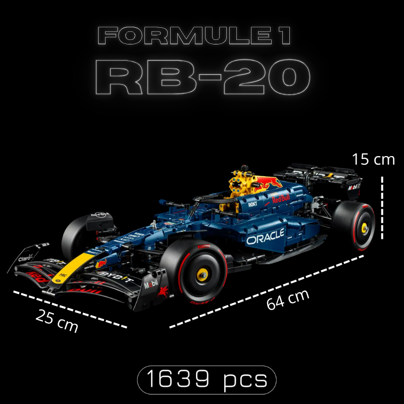 Red Bull RB20 F1 (1639 pièces)