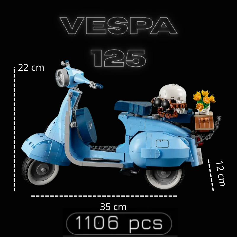 Vespa 125 (1106 pièces)