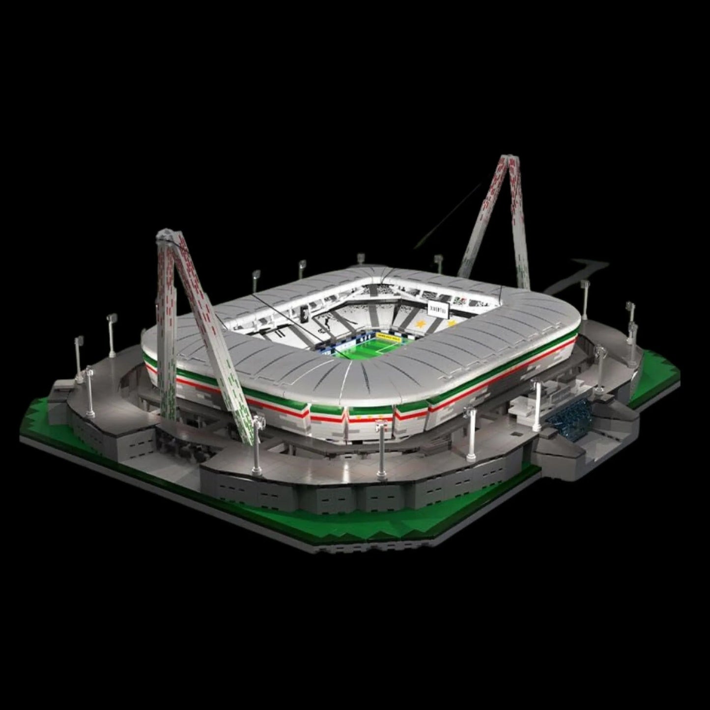 Stade de football de la Juventus (3638 pièces)