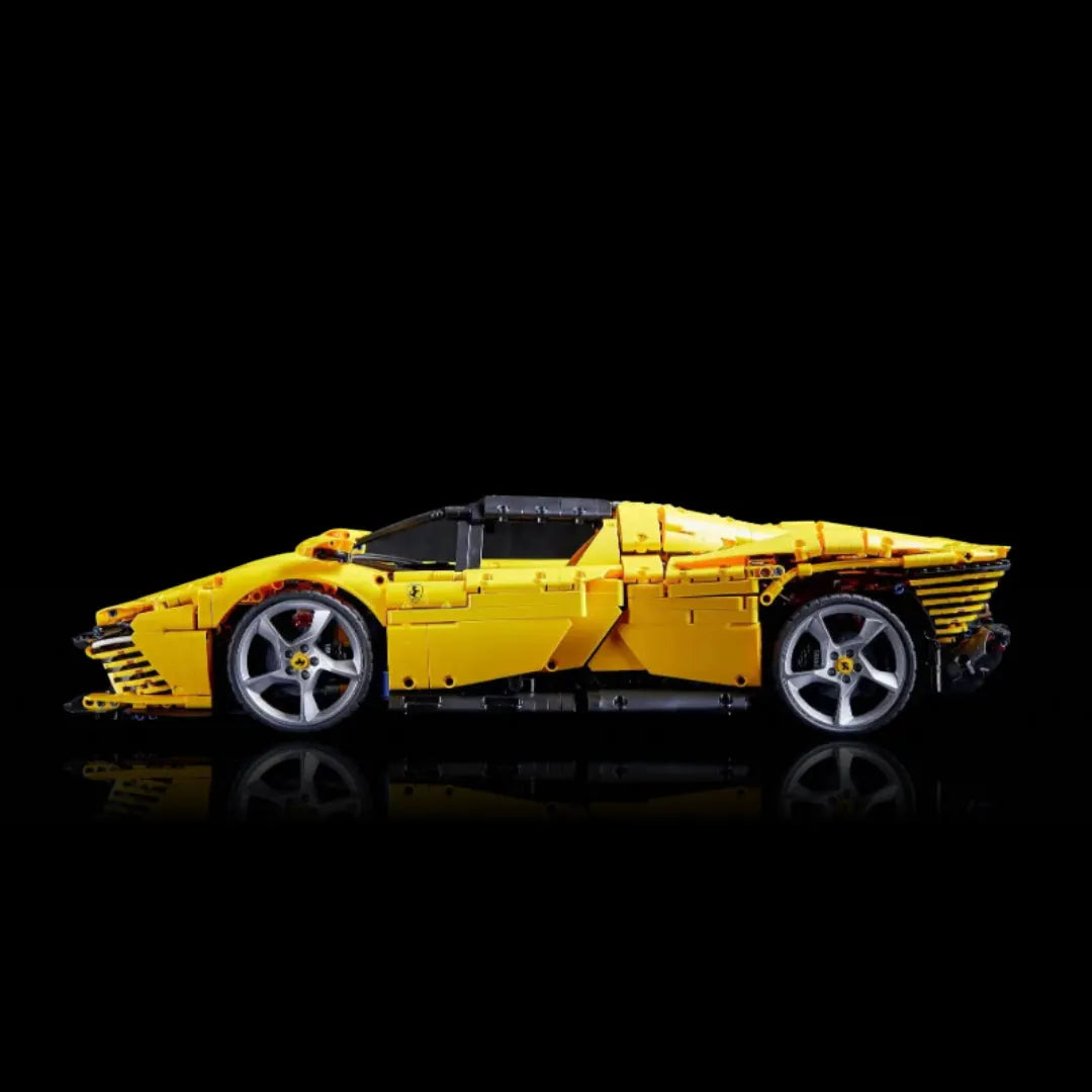 Ferrari Daytona SP3 Jaune (3778 pièces)