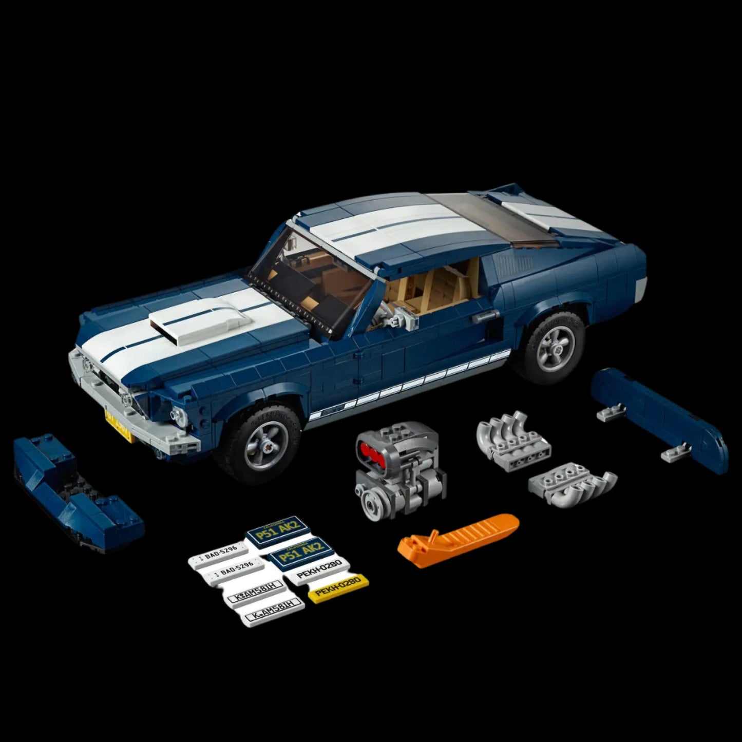 Ford Mustang (1471 pièces)
