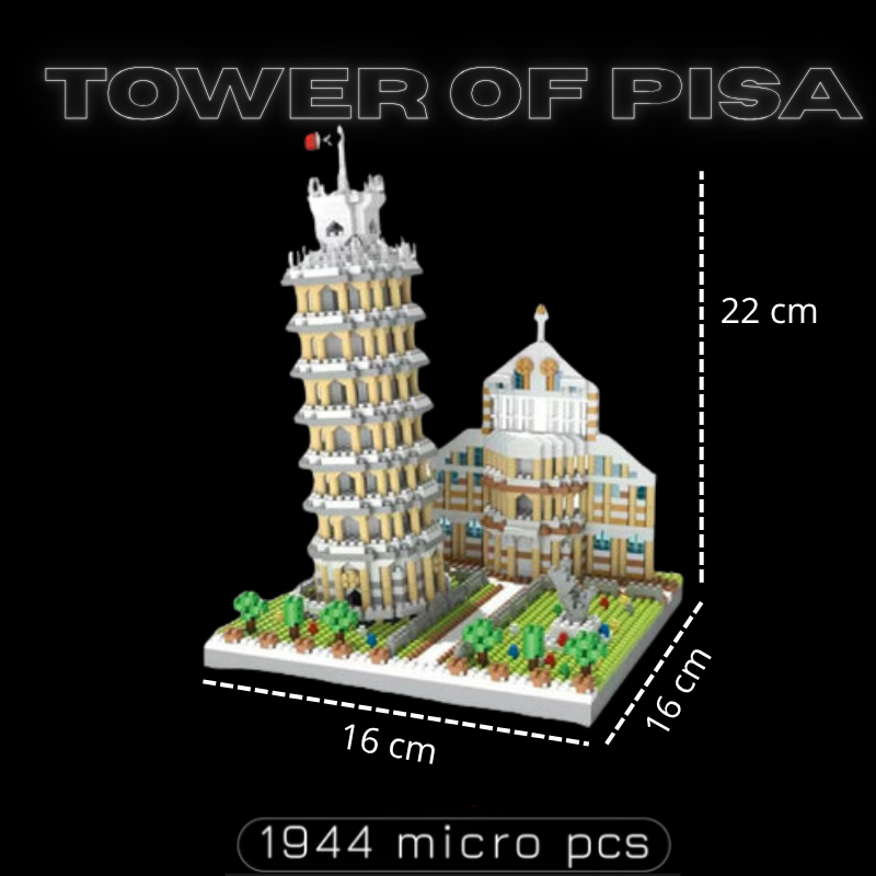 Tour de Pise (1944 micro-pièces)