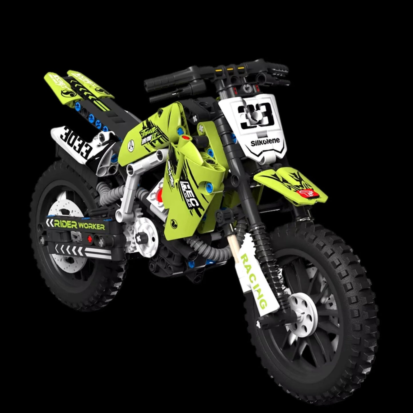 Moto de motocross (476 pièces)