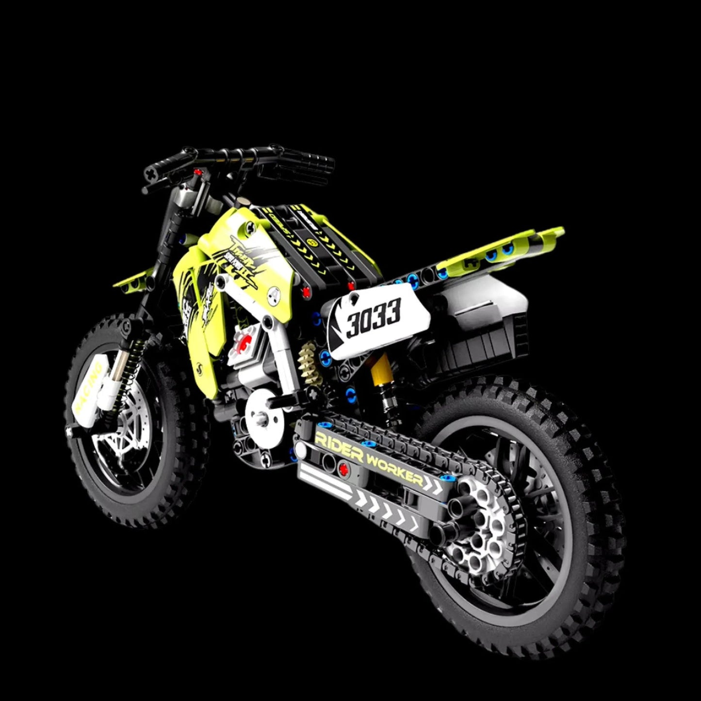 Moto de motocross (476 pièces)