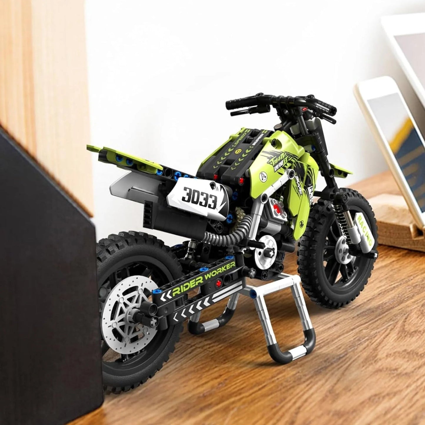 Moto de motocross (476 pièces)