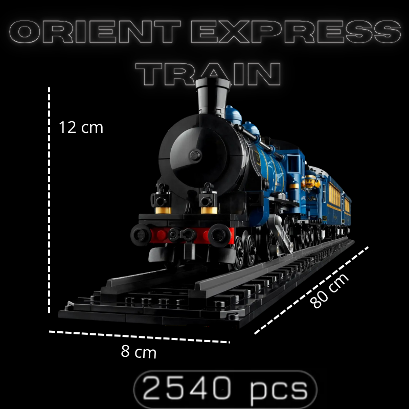 Train Orient Express (2540 pièces)