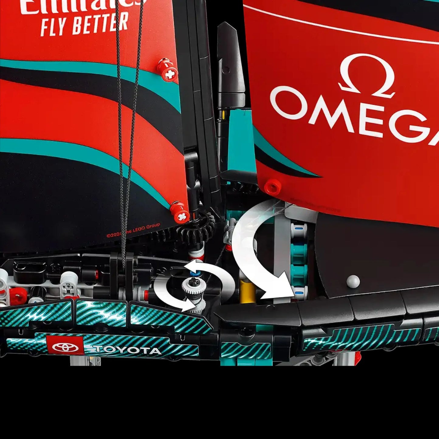 Voilier Emirates Team New Zealand (962 pièces)