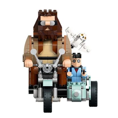 La Moto de Hagrid et Harry (617 pièces)