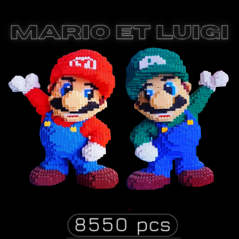 Mario &amp; Luigi (8550 pièces)