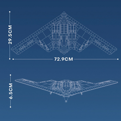 Bombardier furtif B-2 Spirit (2063 pièces)