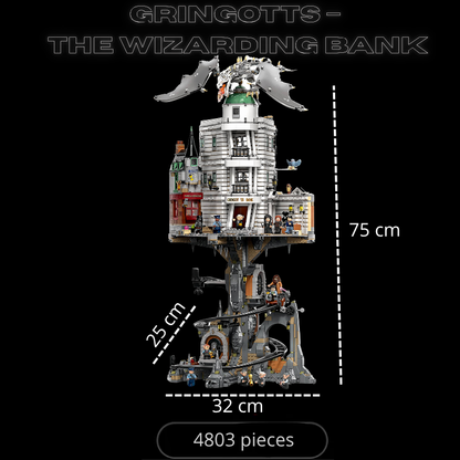 Gringotts – La Banque des Sorciers (4803 pièces)