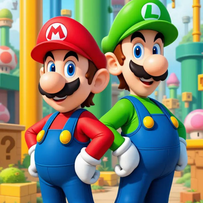 Mario &amp; Luigi (8550 pièces)