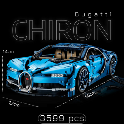 Bugatti Chiron (3599 pieces)