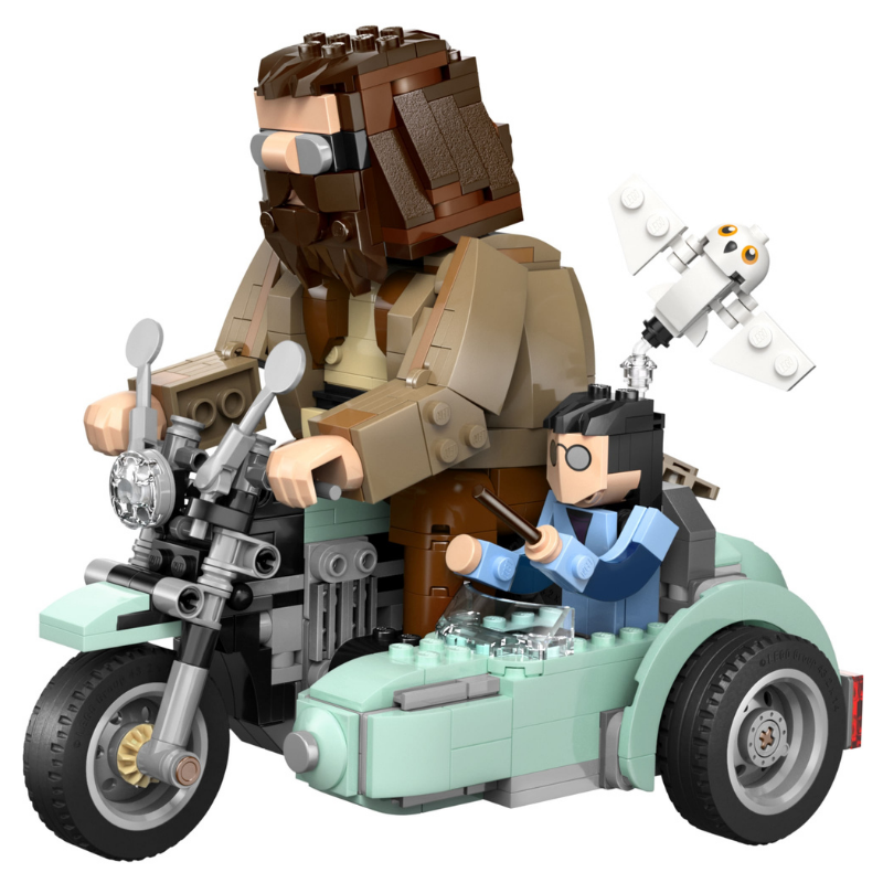 La Moto de Hagrid et Harry (617 pièces)