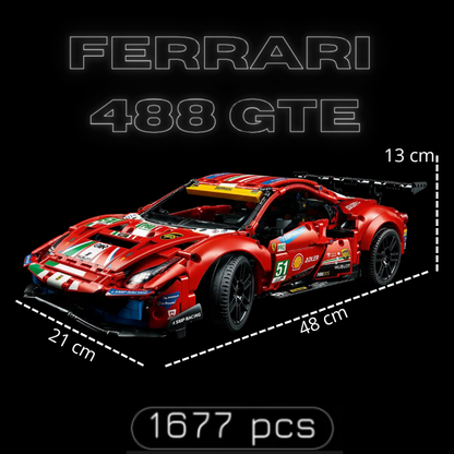 Ferrari 488 GTE - (Piéces 1684)