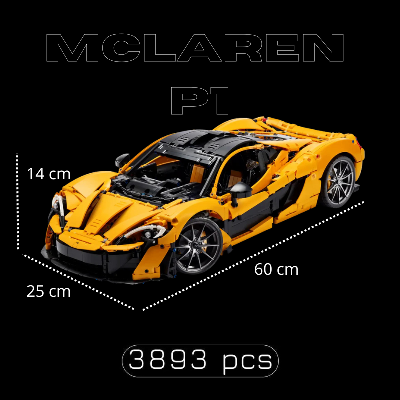 McLaren P1 (3893 pièces)