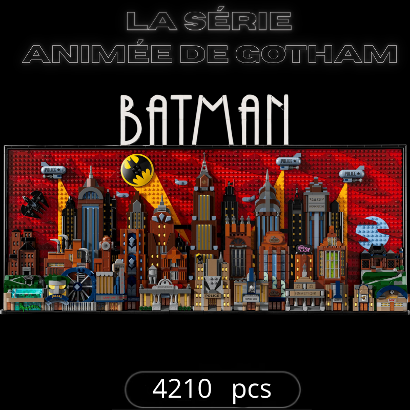 Batman : La série animée Gotham (4210 pièces)