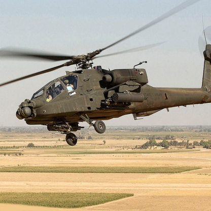 Hélicoptère Boling AH-64 Apache (706 pièces)