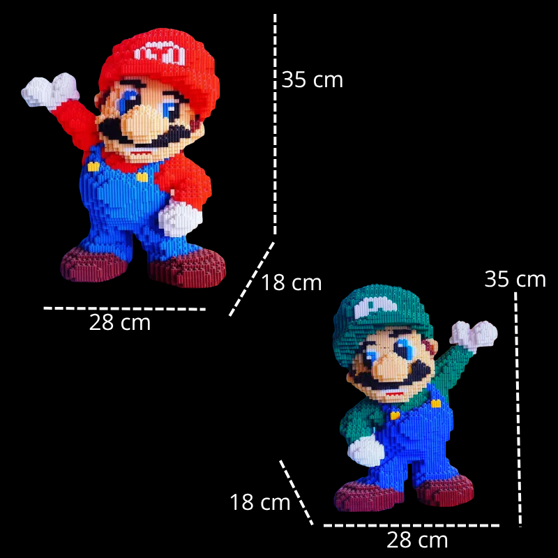 Mario &amp; Luigi (8550 pièces)