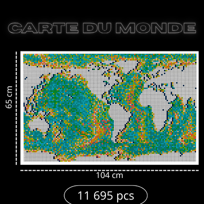 Carte du monde (11 695 pièces)