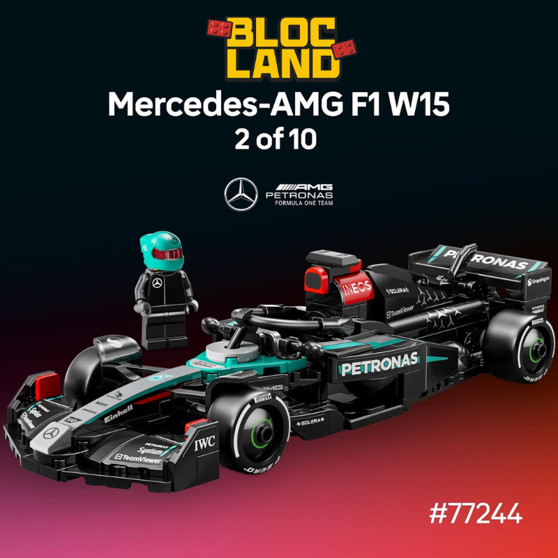 Speed Champions – L’Ultime Formule 1 - Contient 10 ensembles en 1 🔥 (2601pièces)