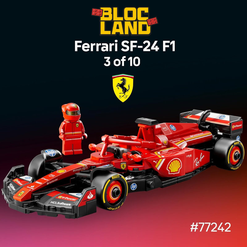 Speed Champions – L’Ultime Formule 1 - Contient 10 ensembles en 1 🔥 (2601pièces)
