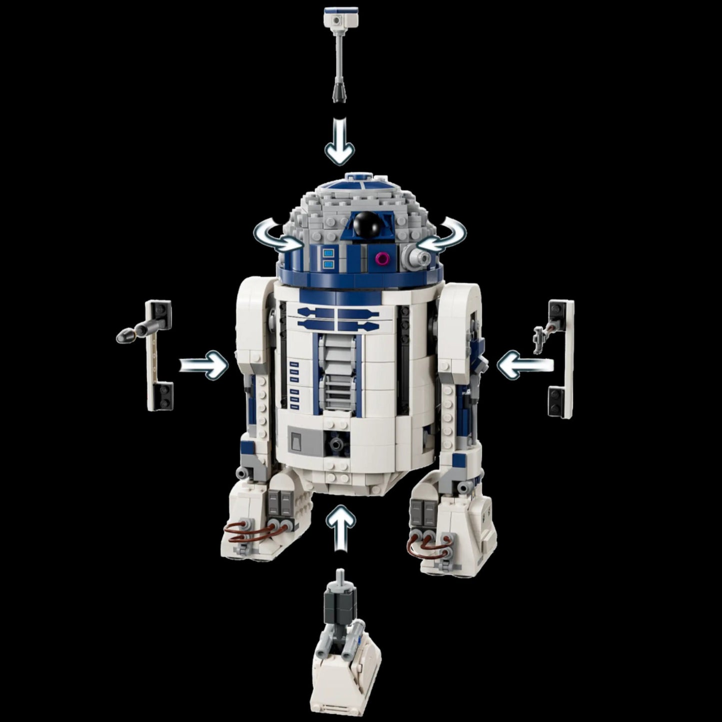 R2-D2 (1050 pièces)