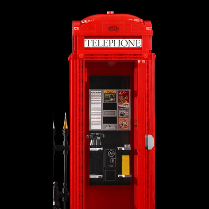 Cabine téléphonique rouge (1460 pièces)