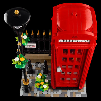 Cabine téléphonique rouge (1460 pièces)