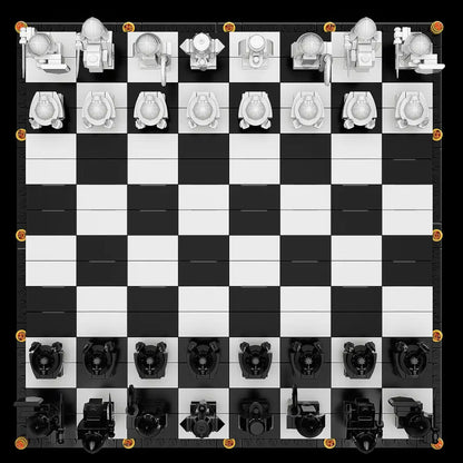 Jeu d'échecs de sorcier de Poudlard (876 pièces)