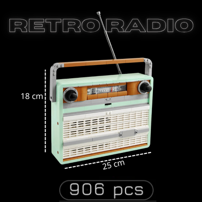 Radio rétro (906 pièces)