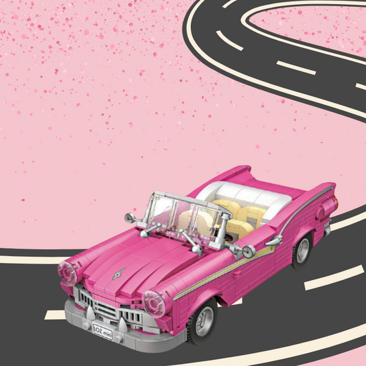 La Corvette rose de Barbie (560 pièces)