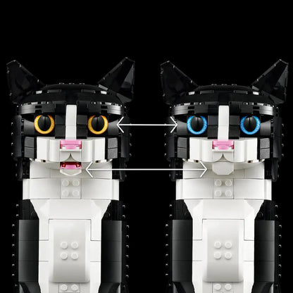 Chat Tuxedo (1 710 pièces)